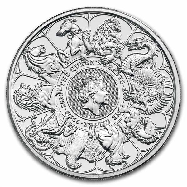 COMPLETER THE QUEENS BEAST COLLECTION 2021 2-OZ