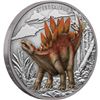 Image 2 : STEGOSAURUS DINOSAURS 2020 1-OZ FINE SILVER COIN