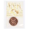 Image 1 : ZODIAC PISCES 1-OZ 999 FINE COPPER ROUND IN