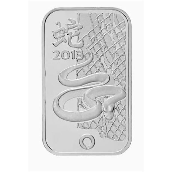 2013 RAND REFINERY YEAR OF THE SNAKE 1-OZ 999