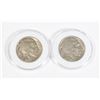 Image 2 : TWO 1937 US INDIAN HEAD NIKELS IN CAPSULES