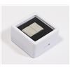 Image 2 : TWO SILVER GRAM BARS IN GEMSTONE DISPLAY CASE