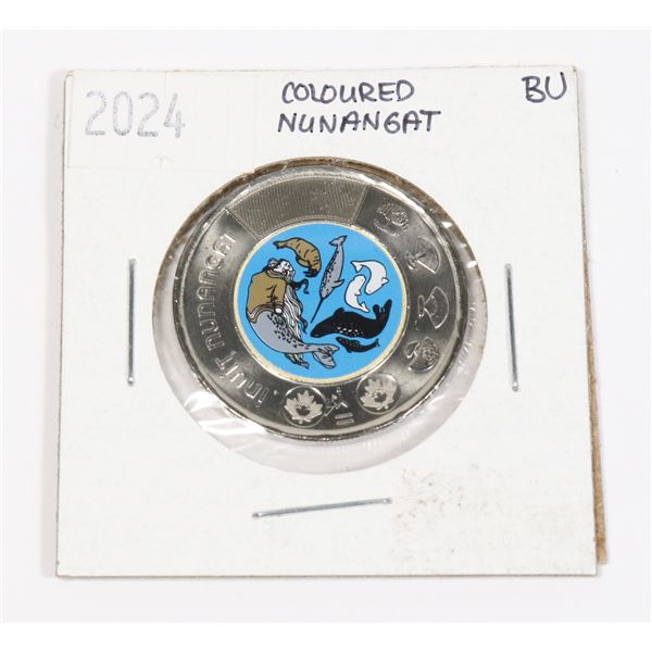 2024 CANADA $2 COLORED CELEBRATING INUIT