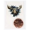 Image 1 : 1-OZ 999 FINE COPER ROUND THE MOOSE