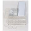 Image 1 : 10 HARD PLASTIC YEAR SET HOLDERS, 20 SMALL COIN