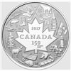 Image 1 : 2017 CANADA 99.99% 1/4 OUNCE SILVER $3 COIN