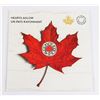 Image 2 : 2018 CANADA 99.99% 1/4 OUNCE SILVER $3 COIN