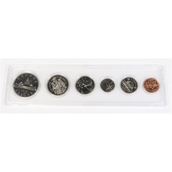 1975 CANADA UNCIRCULATED 6-COIN SET IN CASE