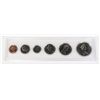 Image 2 : 1975 CANADA UNCIRCULATED 6-COIN SET IN CASE
