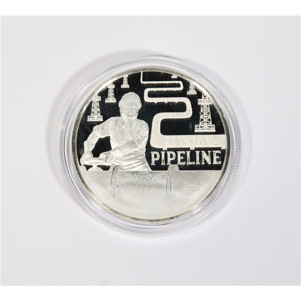 1-OZ TRUMP KEYSTONE PIPELINE SILVER ROUND