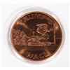 Image 1 : 1-OZ 999 COPPER TRUMP WALL COPPER ROUND