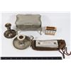 Image 1 : LOT OF VINTAGE COLLECTIBLE ITEMS INCL. HARMONICA