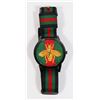 Image 1 : NEW GUCCI GREEN & BLACK BEE WATCH