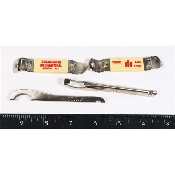 SET OF 4 BOTTLE OPENERS