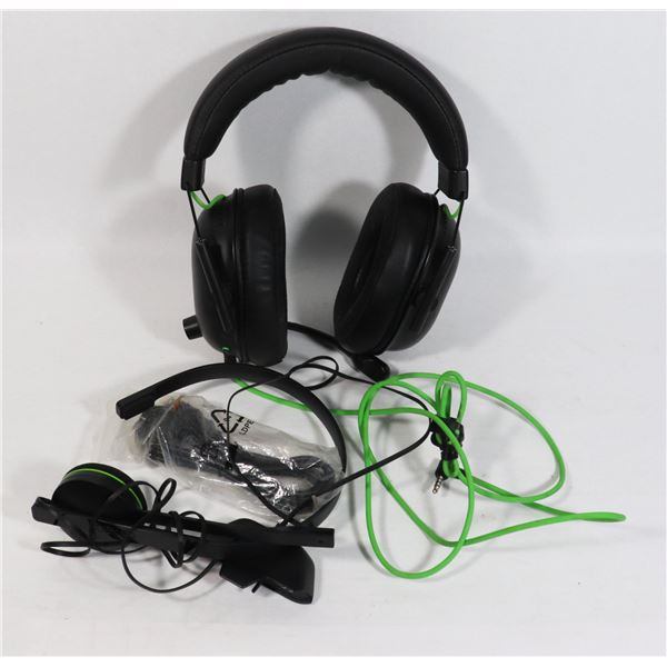 2 GAMING HEADSETS