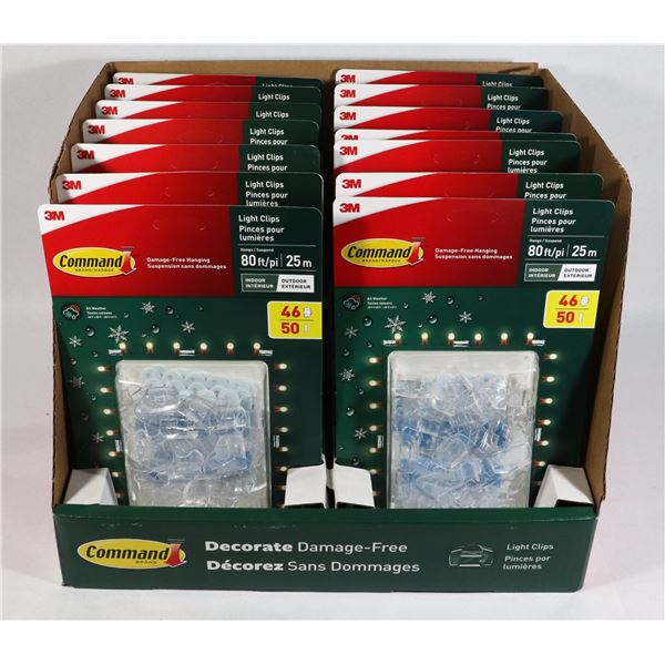 BOX OF COMMAND HANGING LIGHT STRIPS