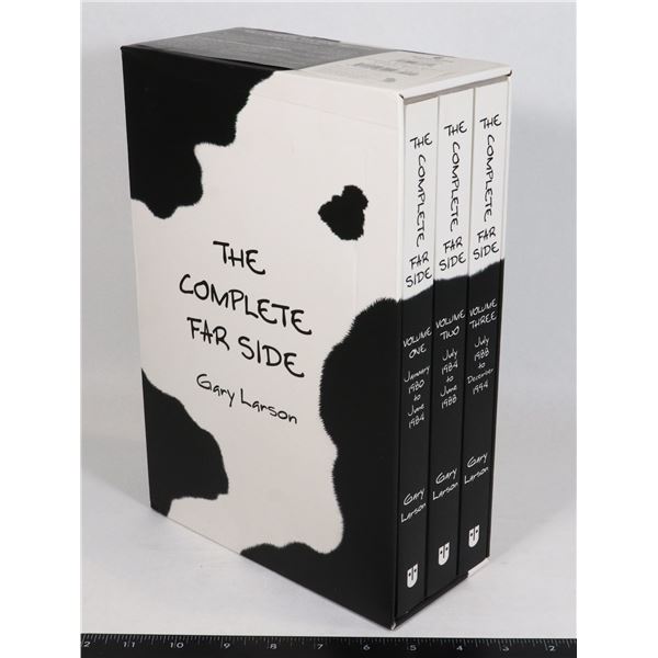 "THE COMPLETE FAR SIDE" 3 BOOK BOXED SET