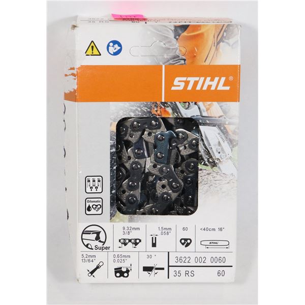 STIHL 35RS-60 CHAINSAW CHAIN FOR 16" BAR