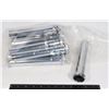 Image 1 : LOT OF 10 - OS&B 1-1/4" X 8" EXTENSION TUBES