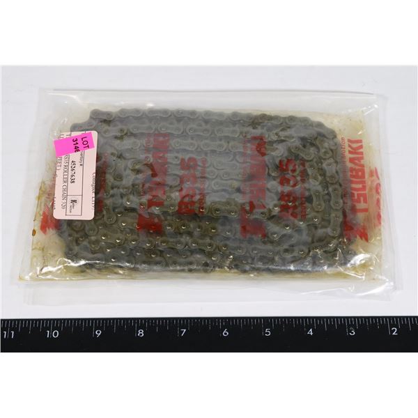 TSUBAKI RS35 ROLLER CHAIN 320 LINKS ( 10 FEET )