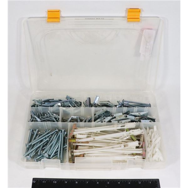 TOGGLE BOLTS IN ORGANIZER