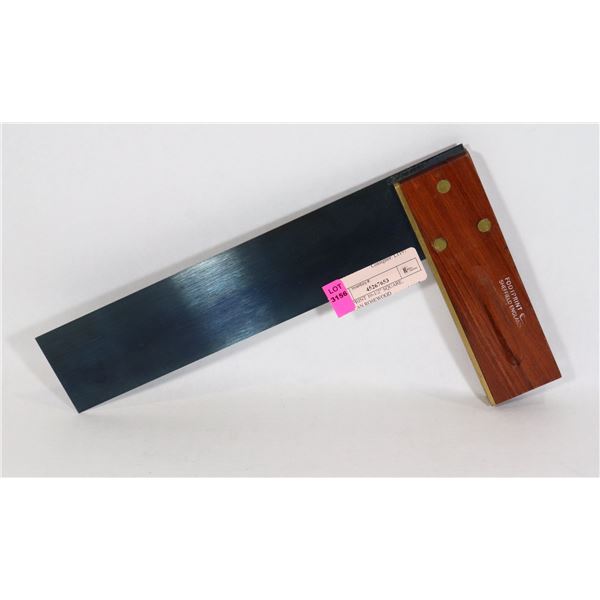 FOOTPRINT 10-1/2" SQUARE, AFRICAN ROSEWOOD