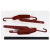 Image 1 : LOT OF 2- 3/16" CHAIN LOAD BINDERS 2500 LB
