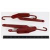 Image 1 : LOT OF 2- 3/16" CHAIN LOAD BINDERS 2500 LB