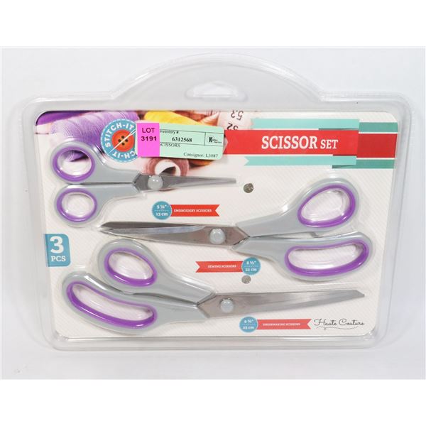 SET OF SCISSORS