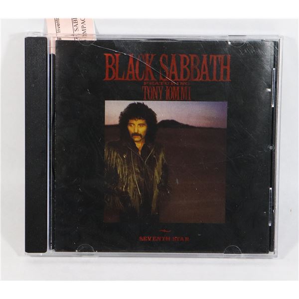 BLACK SABBATH - SEVENTH STAR CD COMPACT DISC