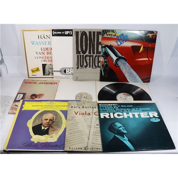 LOTof10 VINYL RECORDS - MICK JAGGER LONE JUSTICE