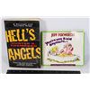 Image 1 : LOT OF 2 BOOKS HELL'S ANGELS AND