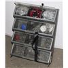 Image 1 : GARAGE ORGANIZER WITH MISC. NAILS AND OTHER ITEMS