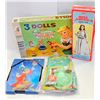 Image 1 : VINTAGE PAPER DOLLS FULL OF DOLLS/CLOTHES