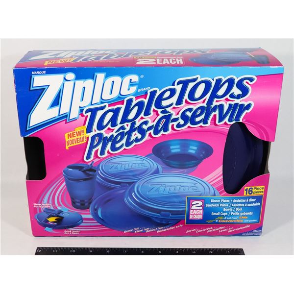 ZIPLOCK TABLE TOPS