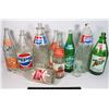 Image 1 : GROUPING OF VINTAGE GLASS BOTTLES