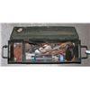 Image 1 : VINTAGE MINE BOX CONVERTED TO TOOL  BOX WITH