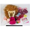 Image 1 : LOT OF MISC. ITEMS INCL. LION HEAD HAT