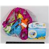 Image 1 : SMALL LOT OF BABY ITEMS, SOFT SPOUT COVER AND BATH
