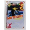 Image 1 : NEW METROID THEMED 12" X 8" METAL WALL ART