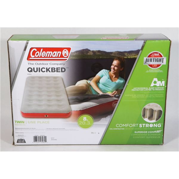 COLEMAN TWIN QUICK BED