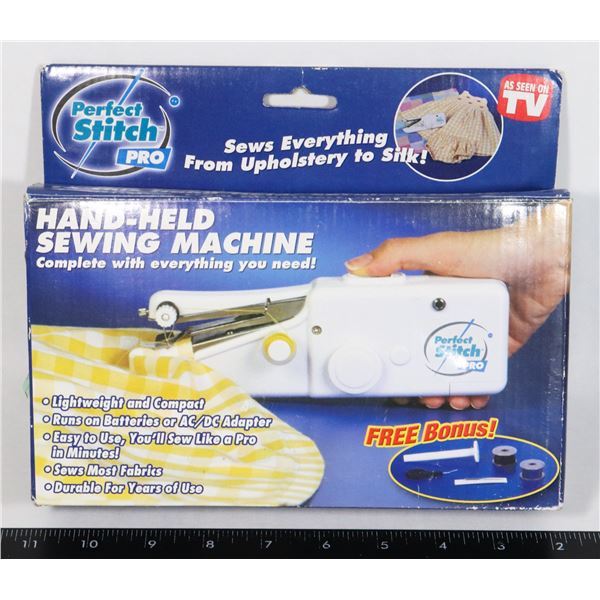 HAND HELD SEWING MACHINE