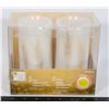 Image 1 : 2-PIECE LED DECOR CANDLES WITH TIMER