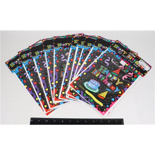 LOT OF HAPPY BIRTHDAY PARTY LOOT BAGS