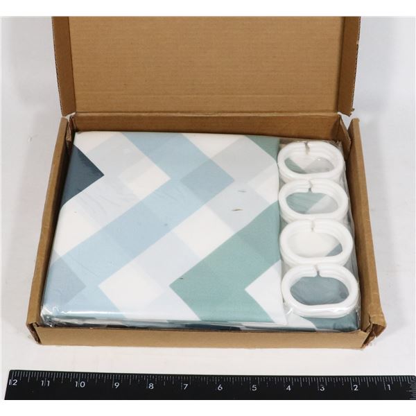 MOLD AND MILDEW RESISTANT SHOWER CURTAIN