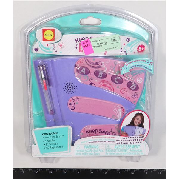 KEEP SAFE DIARY