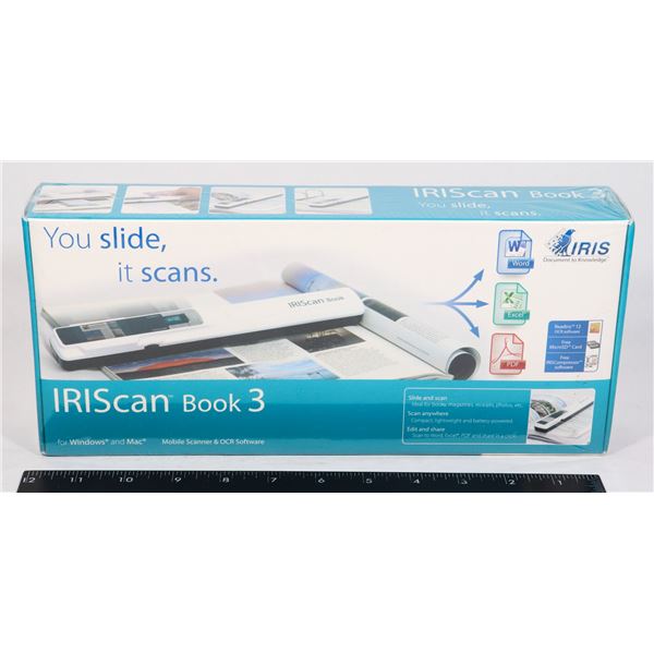 IRISCAN BOOK 3 FOR WINDOWS AND MAC