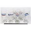 Image 1 : 6 BIG ROCK BEER GLASSES. 3 TRADITION ALE 1 CHINOOK