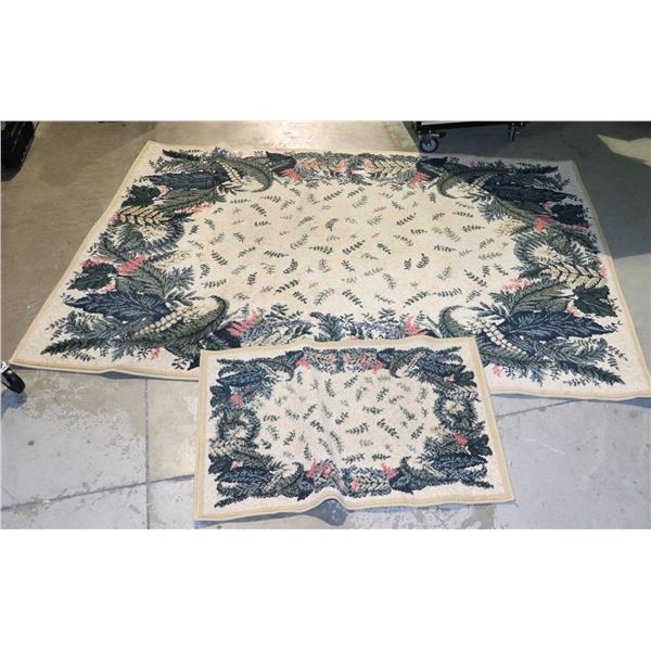 AREA  RUG APPROX MEASUREMENTS 5FT BY 6FT WITH