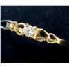 Image 1 : 10K YELLOW GOLD NATURAL DIAMOND(0.11CT) RING